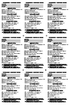 Preview of Accommodation Modification Student Work Checklist