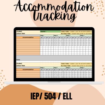 acceptable accommodations under a 504 plan