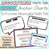 Accountable Math Talk Posters