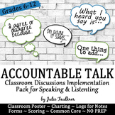 Accountable Talk: Productive Discussions & Communication Pack