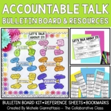 Accountable Talk Bulletin Board + Posters + Bookmarks