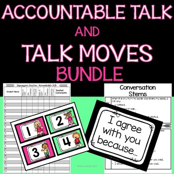 Preview of Accountable Talk and Talk Moves BUNDLE