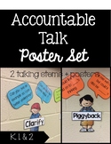 Accountable Talk Poster Set- Melonheadz