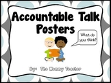 Accountable Talk Posters