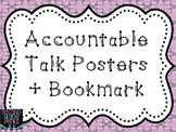 Accountable Talk Posters + Bookmark {Freebie}