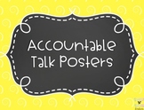 Accountable Talk Posters *FREEBIE*