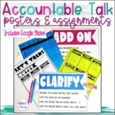 Accountable Talk Posters and Assignments