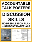Accountable Talk Posters and Discussion Skills Lesson and 