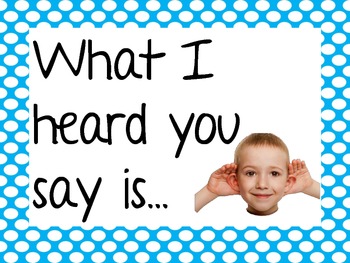 Accountable Talk Posters for the Younger Kiddos | TpT