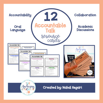 Preview of Accountable Talk Resource Cards