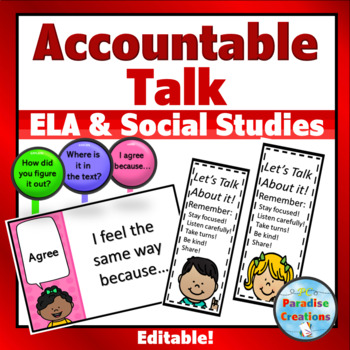 Preview of Accountable Talk Set