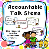 Accountable Talk Stems