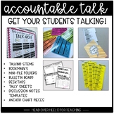 Accountable Talk {Talking Stems, Bookmarks, Mini-Folders, 