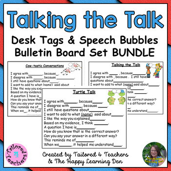 Preview of Accountable Talk BUNDLE