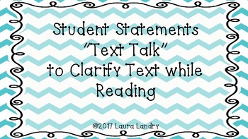 Preview of Accountable Text Talk for Students