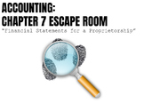 Accounting 1: Chapter 7 Escape Room