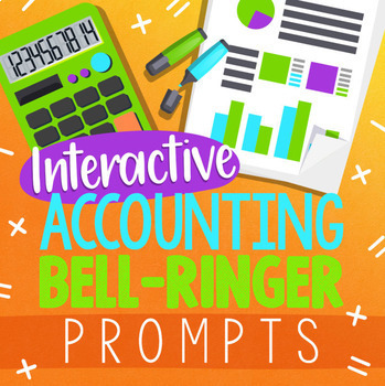 Preview of Accounting Bell-Ringer Writing Prompts (Balance Sheet and Income Statement)