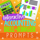 Accounting Bell-Ringer Writing Prompts (Balance Sheet and 