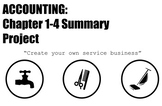 Accounting: Chapter 1-4 Summary Project