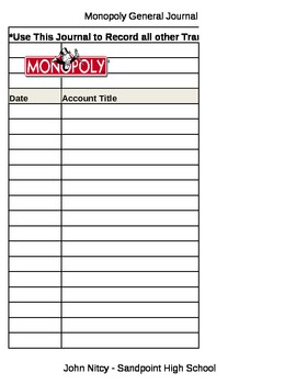 Preview of Accounting Class Monopoly