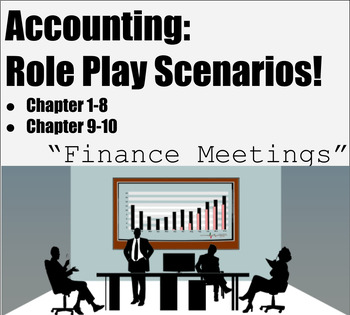 Preview of Accounting: Chapter 1-10 Finance Meeting Role Plays!