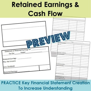 statement of retained earnings excel