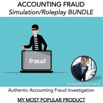 Preview of Accounting Fraud Simulation/Roleplay BUNDLE | Buy the WHOLE SIMULATION (REMOTE)