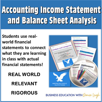 Preview of Accounting Class Income Statement and Balance Sheet Analysis for American Eagle