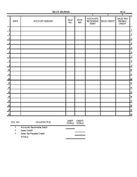 Preview of Accounting Journals