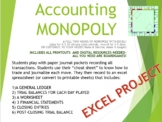 Accounting Monopoly- EXCEL PROJECT - ALL Ready! CHECK OUT 