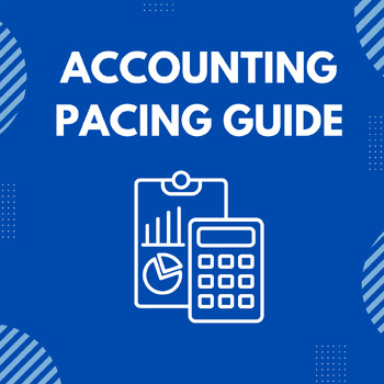Preview of Accounting Pacing Guide - Free Pacing Guide for an Accounting Class