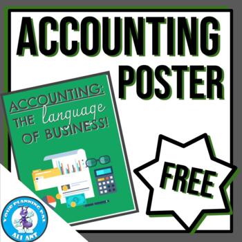 Preview of Accounting Poster | FREE!