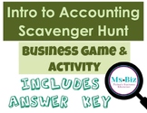 Accounting Scavenger Hunt | Fun Activity & Game