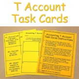 Accounting T Account Task Cards