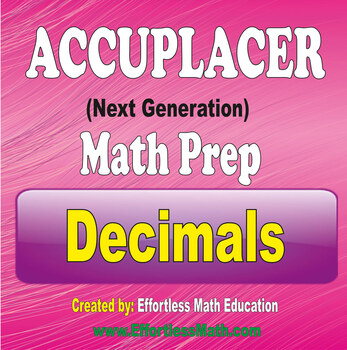 accuplacer next generation math practice test pdf