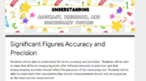 Accuracy, Precision, and Significant Figures Google Form