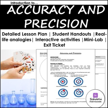 Preview of Accuracy and Precision Chemistry Lesson Package