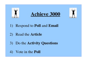 Preview of Achieve 3000 (5 steps)