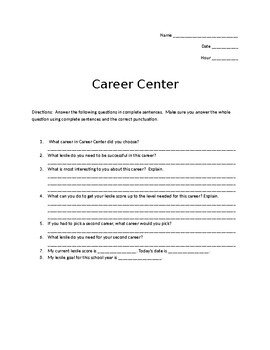 Achieve 3000/Teen Biz Career Center by Lindsey Nelson | TpT