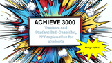 Achieve 3000 Trackers, Check List, PPT Teaching resource!