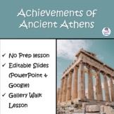 Achievements of Ancient Athens Gallery Walk Lesson