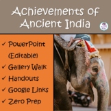Achievements of Ancient India Gallery Walk Lesson - Google