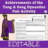 Achievements of the Tang & Song Dynasties Collaborative Le