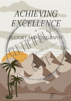 Preview of Achieving Excellence in History and Geography