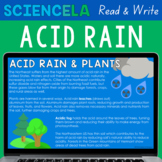 Acid Rain and the Biosphere Science Reading Comprehension 