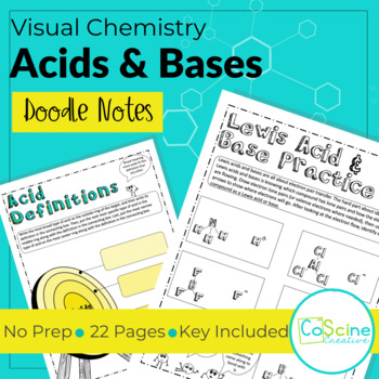 Preview of Acid and Base Doodle Notes