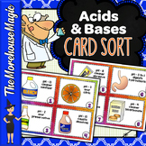 Acids and Bases Card Sort | Science Card Sort