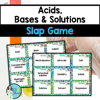 Preview of Acids & Bases Slap Game