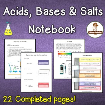 Preview of Acids Bases and Salts Notes