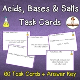 Acids Bases and Salts Task Cards